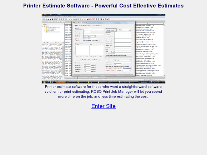www.printerestimatesoftware.com