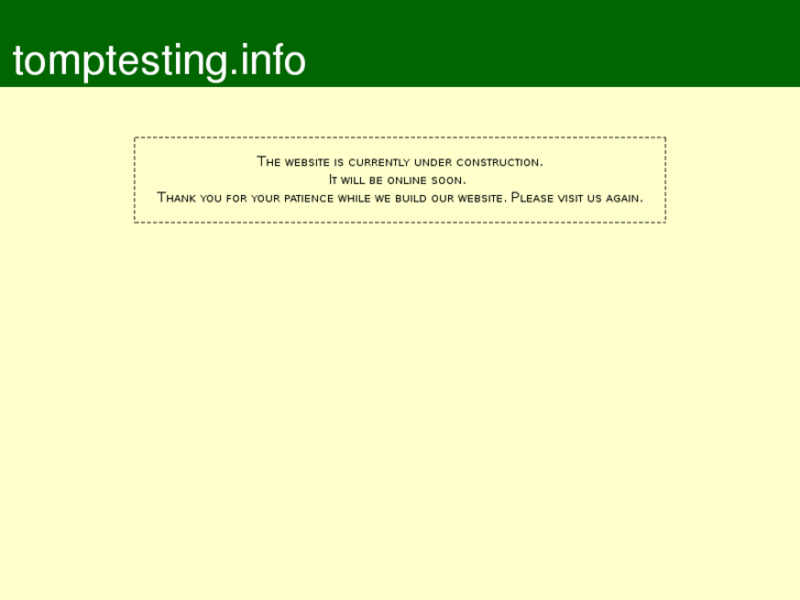 www.tomptesting.info