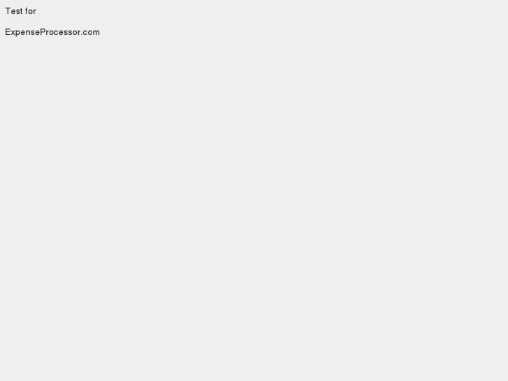 www.expenseprocessor.com
