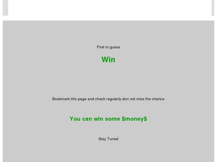www.firsttoguesswin.com