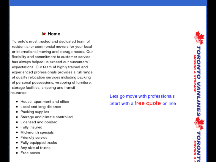www.torontovanlines.com