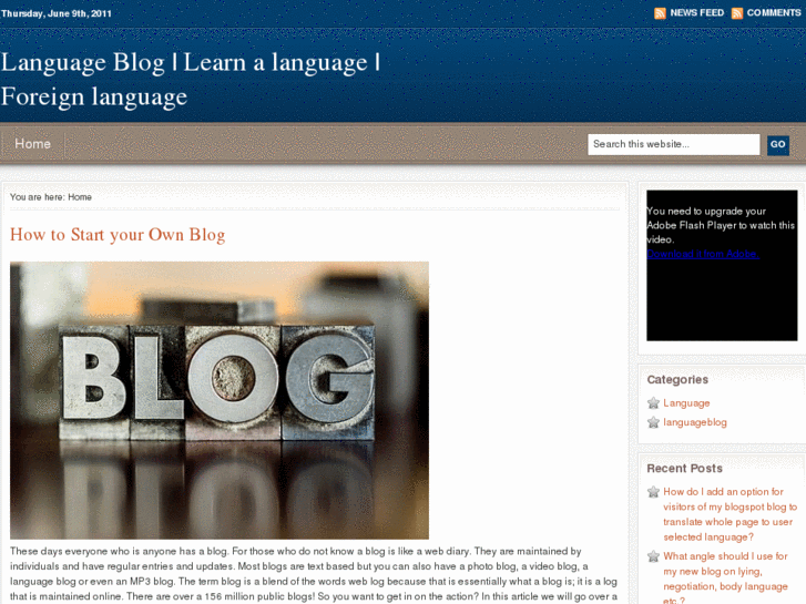 www.languageblog.net