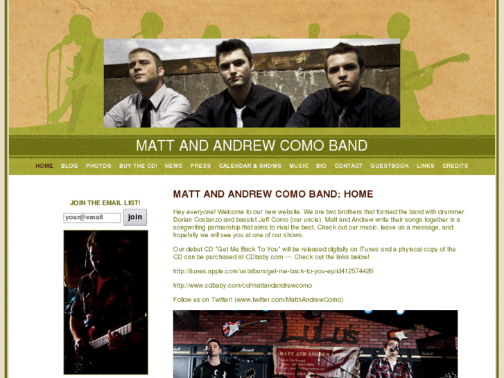 www.mattandandrewcomo.com