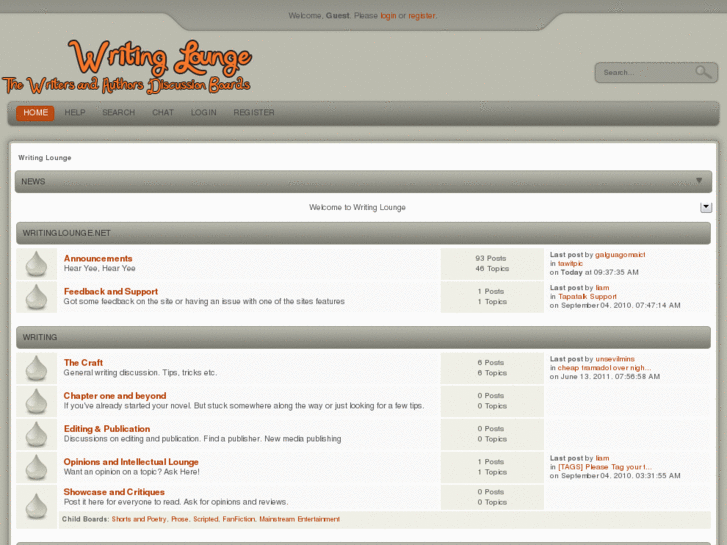 www.writinglounge.net