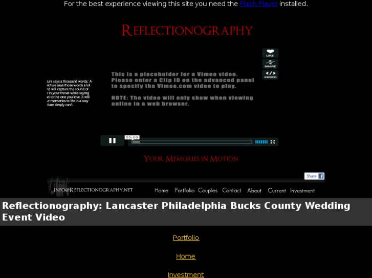 www.reflectionography.net