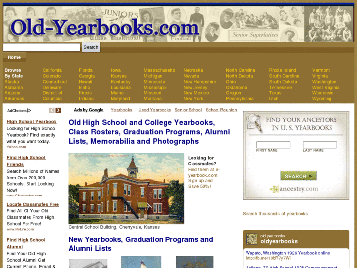 www.oldyearbooks.org