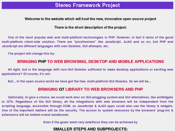 www.stereoframework.net