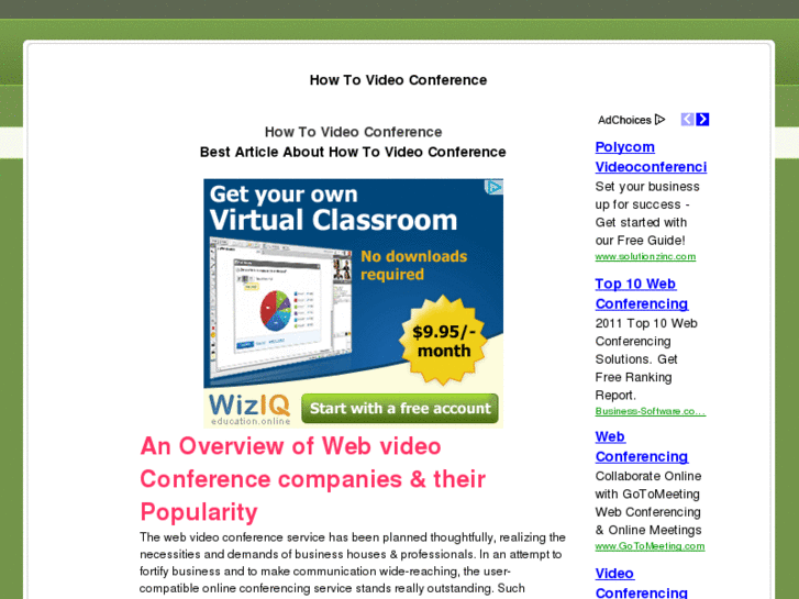 www.howtovideoconference.org