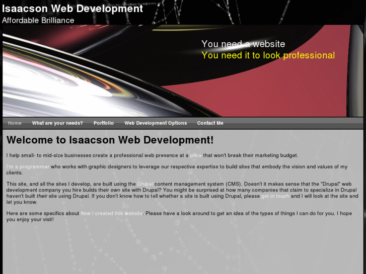www.isaacsonwebdevelopment.com