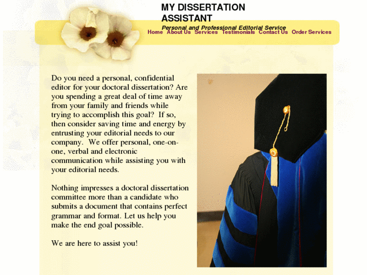 www.mydissertationassistant.org