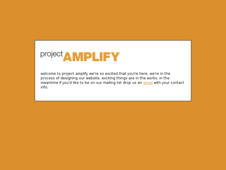 www.projectamplify.org