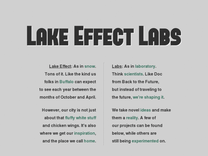 www.lakeeffectlabs.com