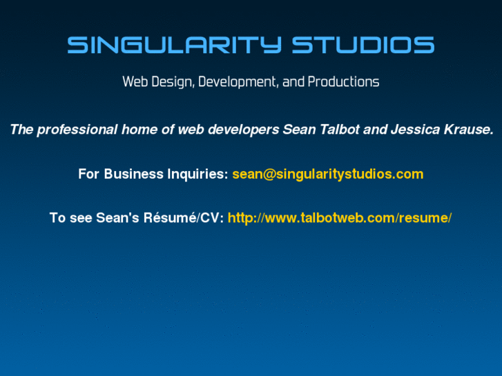 www.singularitystudios.net