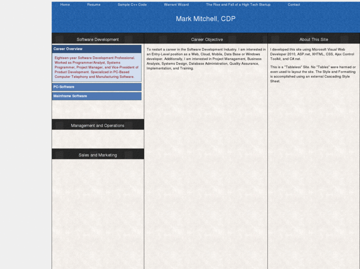 www.markmitchellsoftware.com