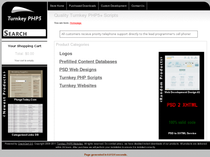 www.turnkeyphp5.com