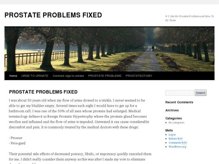 www.prostateproblemsfixed.org