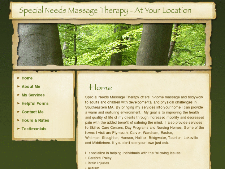 www.specialneedsmassagetherapy.com