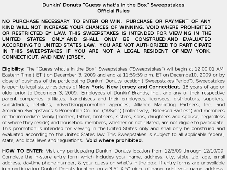 www.whatsinthedunkinbox.com