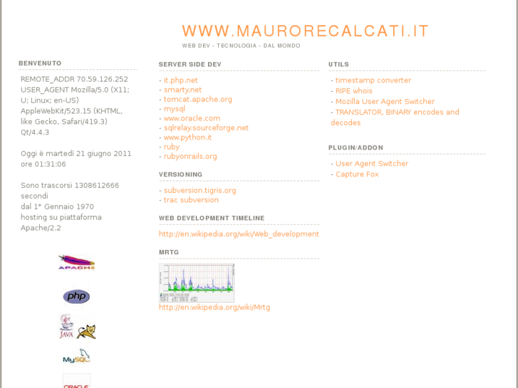 www.maurorecalcati.it