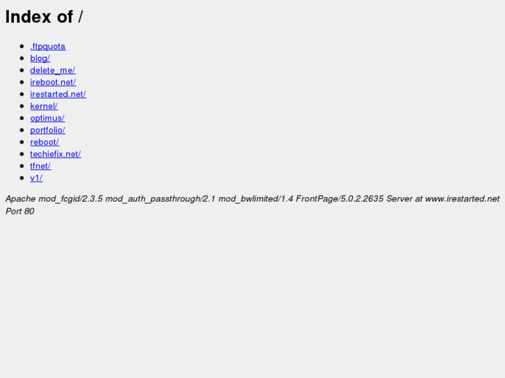 www.irestarted.net