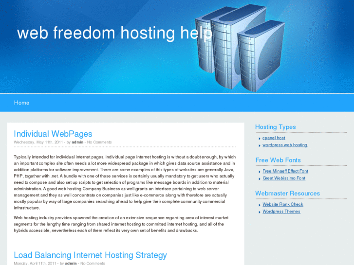www.webfreedomhostinghelp.com