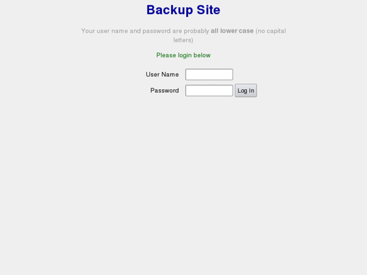 www.findingitonthewebbackup.com