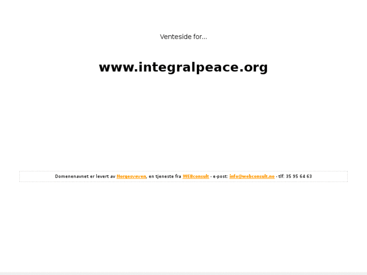 www.integralpeace.org