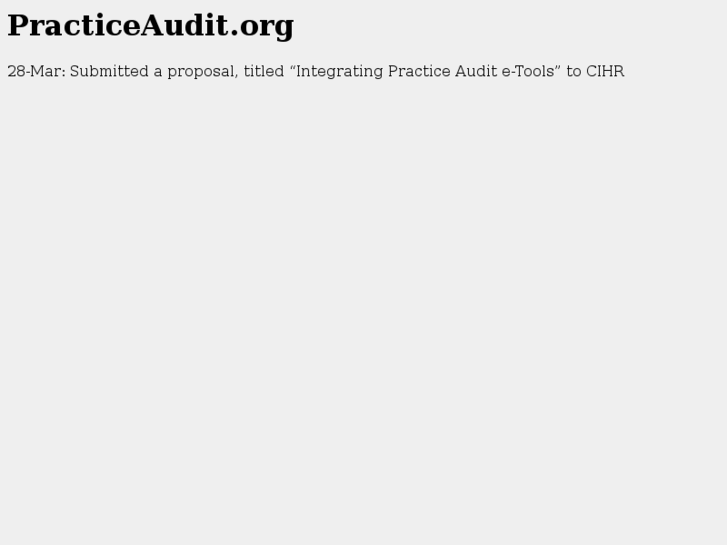 www.practiceaudit.org