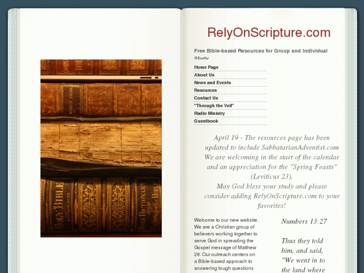 www.relyonscripture.info