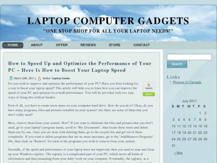www.laptopcomputergadgets.com