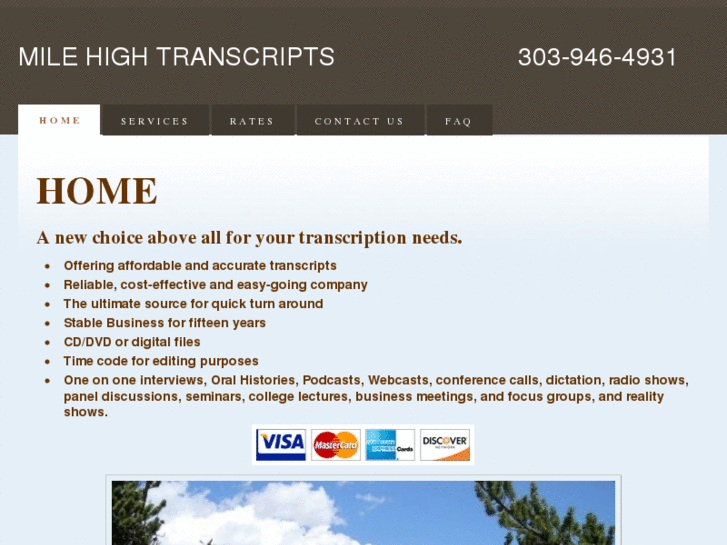 www.milehightranscripts.com