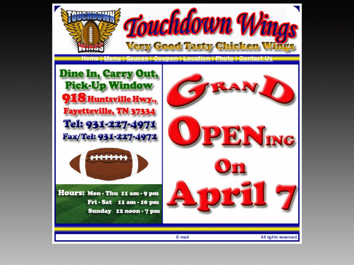 www.touchdownwings.com