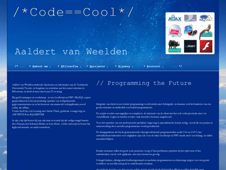 www.vanweeldencodeprojects.eu