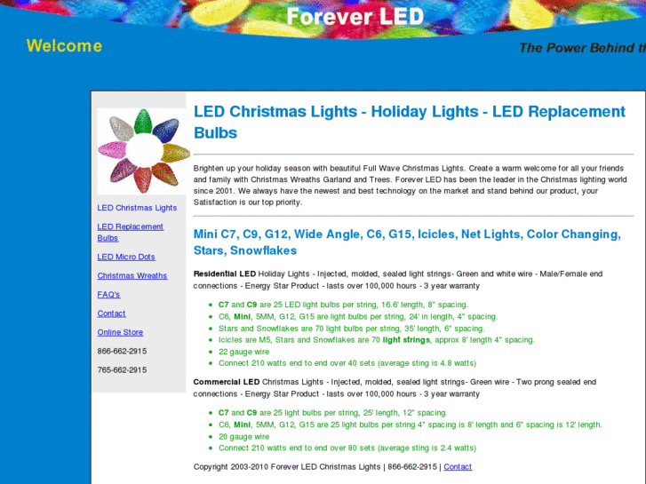 www.foreverledlightsets.com