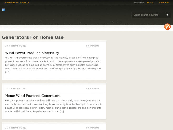 www.generators-for-home-use.com