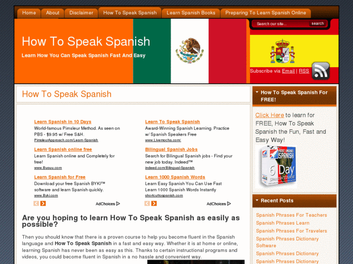 www.howtospeakspanish.org