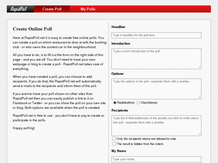 www.rapidpoll.net