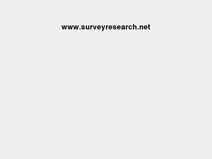 www.surveyresearch.net
