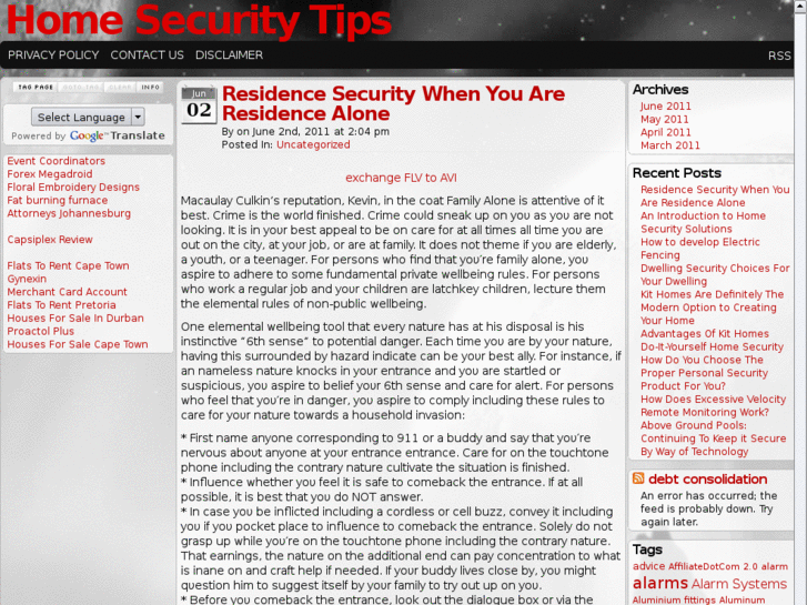 www.newsecuritytips.info