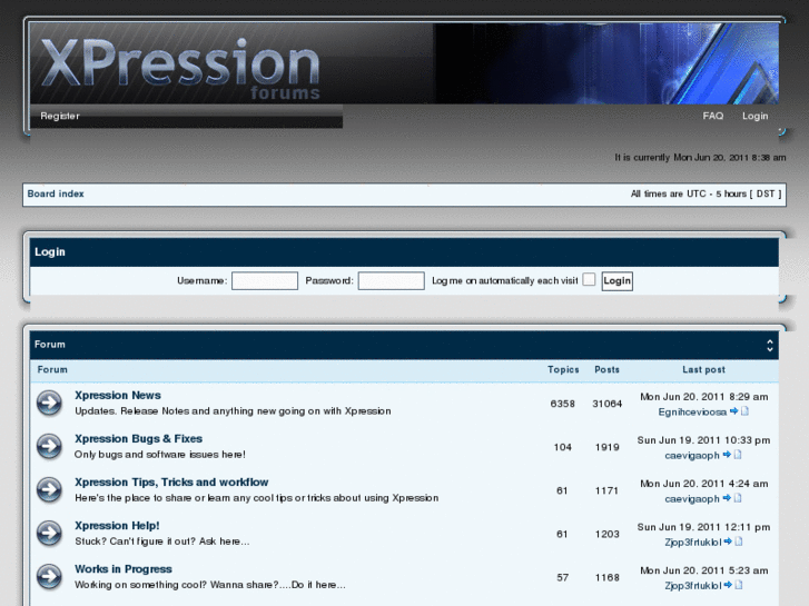 www.xpressionforums.com