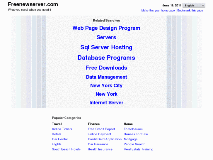 www.freenewserver.com