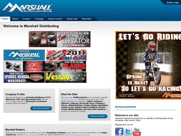 www.marshalldistributing.com