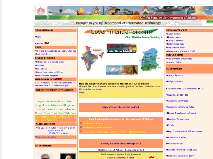 Sikkim.Gov.In: The Official Website of the Government of Sikkim