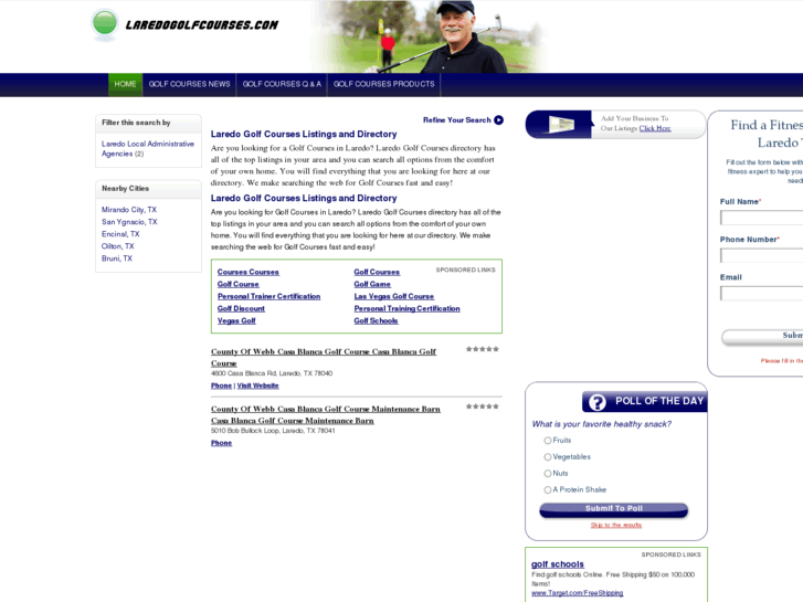 www.laredogolfcourses.com