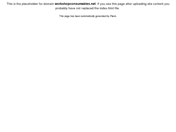 www.workshopconsumables.net