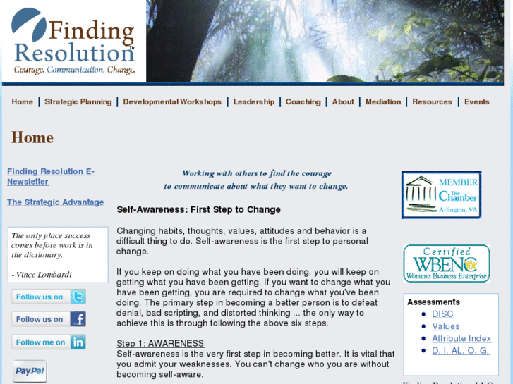 www.findingresolution.net