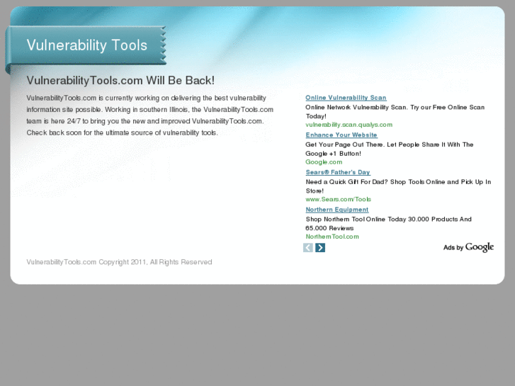 www.vulnerabilitytools.com