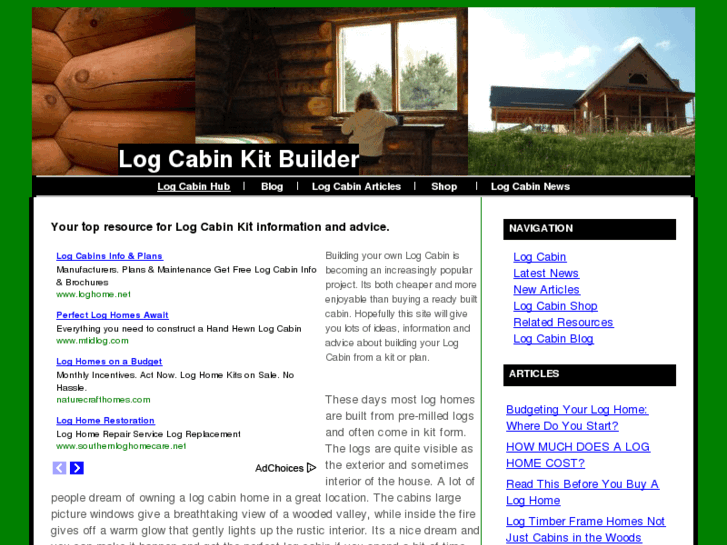 www.logcabinkitbuilder.com
