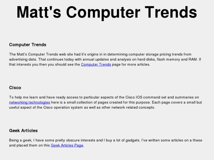 www.mattscomputertrends.com