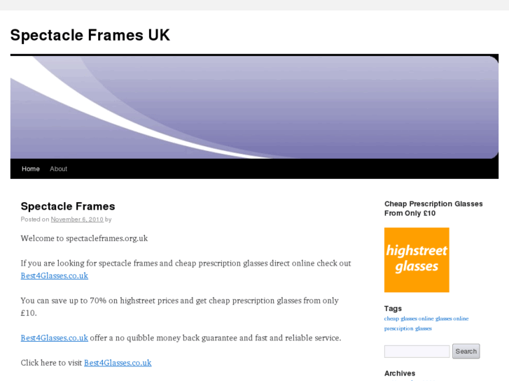 www.spectacleframes.org.uk